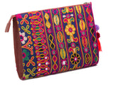 Selena Large Embroidered Clutch - Ayesha - LUCINE