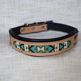 Hand Beaded Dog Collar - Oliver