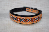 Hand Beaded Dog Collar - Teddy