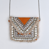 Alia Beaded Handbag SMALL - Golden