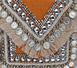 Alia Beaded Handbag SMALL - Golden