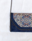 Middle Eastern Nijah Handbag - Navy - LUCINE