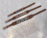 Hand Beaded Dog Collar - Casper