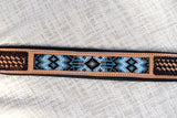 Hand Beaded Dog Collar - Casper