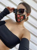 MEXICO Face Mask // BLACK