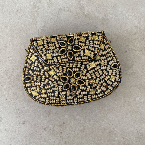 Vintage Indian Stone Mosaic Bag
