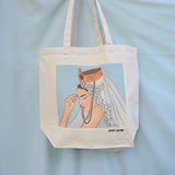 ARMENIA Tote Bag // LENA Blue