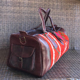 Moroccan Weekender Bag - Orange - LUCINE