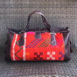 Moroccan Weekender Bag - Orange - LUCINE