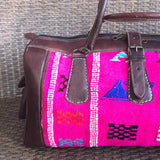 Moroccan Weekender Bag - Pink - LUCINE