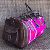 Moroccan Weekender Bag - Pink - LUCINE