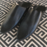 Leather Moroccan Babouches - Adilah - LUCINE