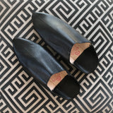 Leather Moroccan Babouches - Adilah - LUCINE