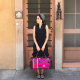 Moroccan Weekender Bag - Pink - LUCINE