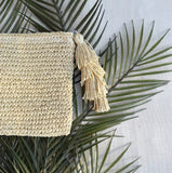 Tropics Pouch with Tassels