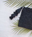 Tropics Pouch with Tassels