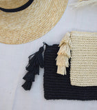 Tropics Pouch with Tassels