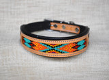 Hand Beaded Dog Collar - Churro