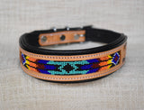 Hand Beaded Dog Collar - Dobby