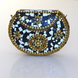 Vintage Indian Stone Mosaic Bag