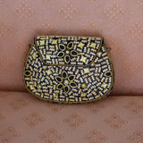 Vintage Indian Stone Mosaic Bag