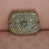 Vintage Indian Stone Mosaic Bag