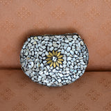 Vintage Indian Stone Mosaic Bag