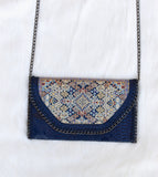 Middle Eastern Nijah Handbag - Navy - LUCINE