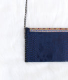 Middle Eastern Nijah Handbag - Navy - LUCINE