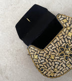 Vintage Indian Stone Mosaic Bag