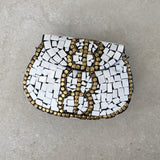 Vintage Indian Stone Mosaic Bag