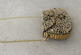 Vintage Indian Stone Mosaic Bag