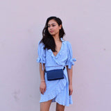 Convertible Belt Bag - BLUE - LUCINE