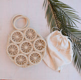 Tropics Lily Bag - Cream