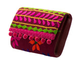 Leila Clutch Handbag - Nitya Pink - LUCINE